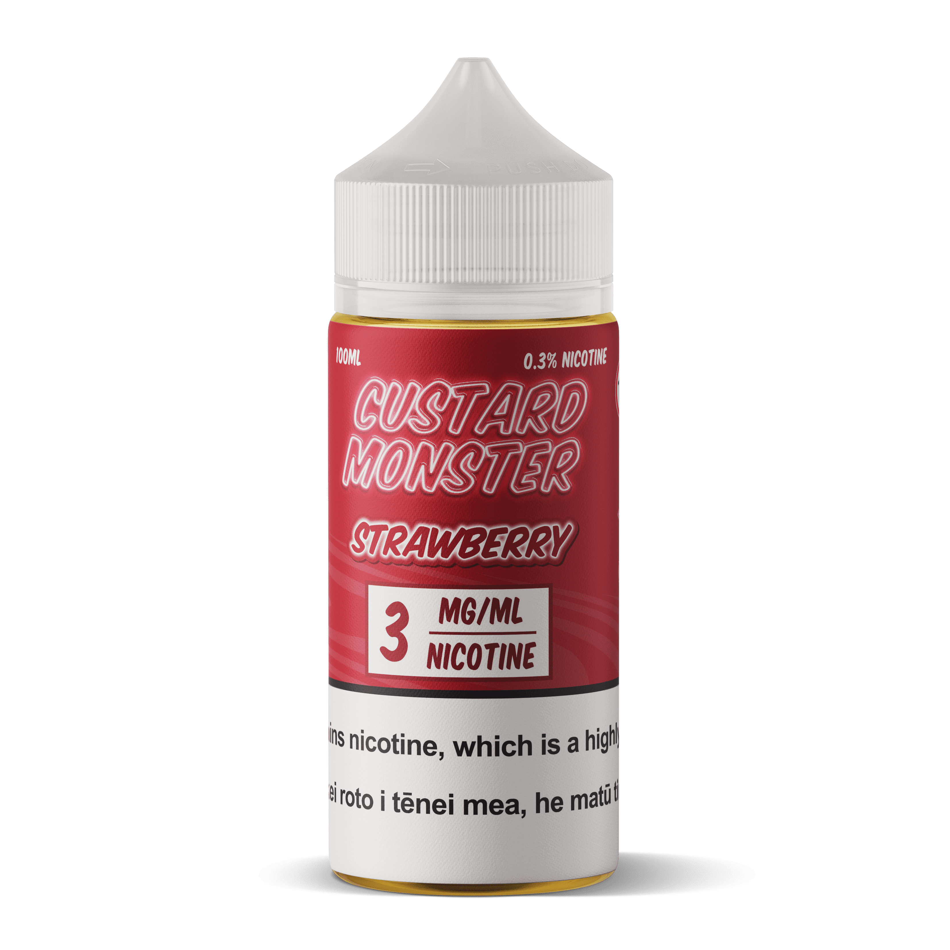 Custard Monster - Strawberry - Vapoureyes