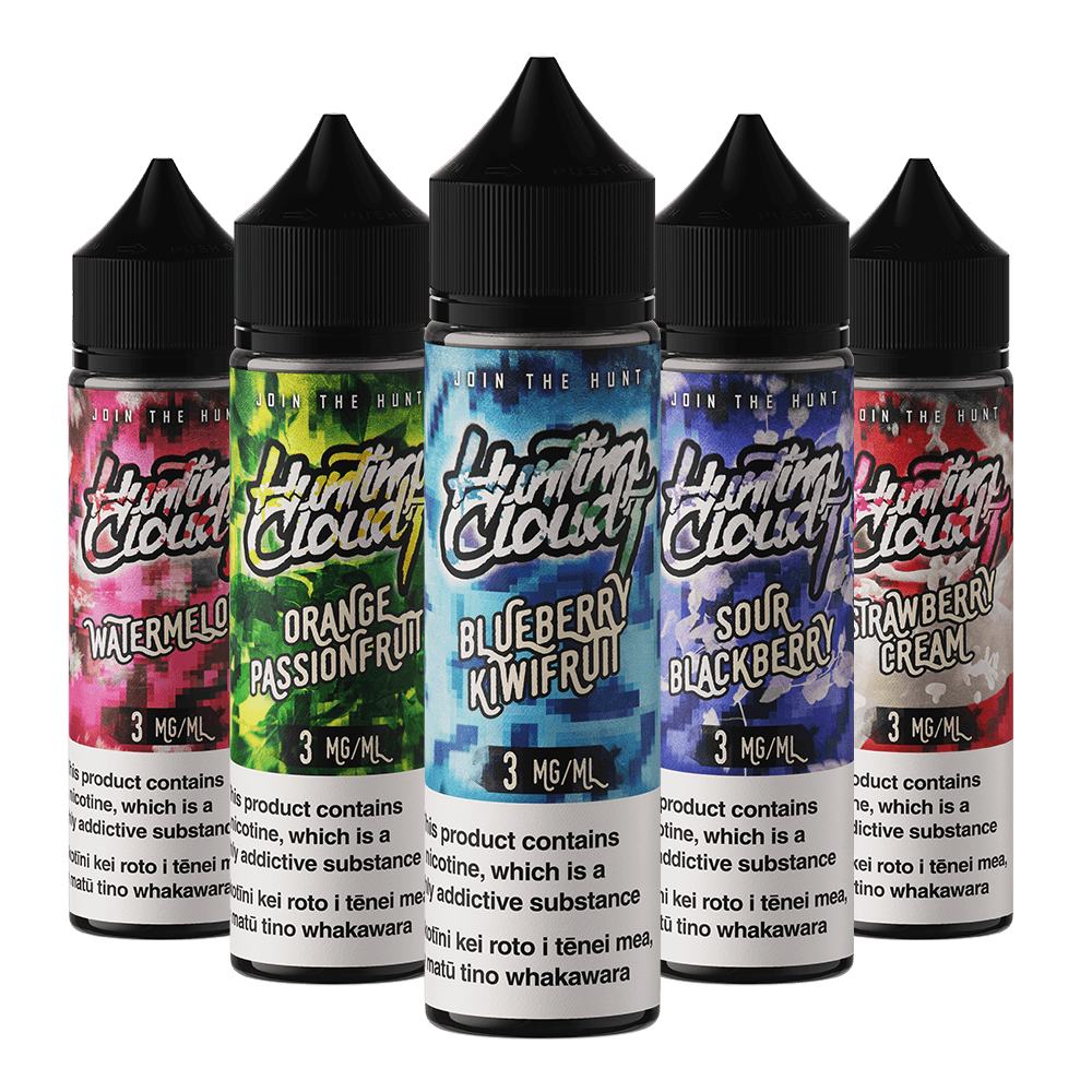 Hunting Cloudz Freebase Tasting Pack - Vapoureyes