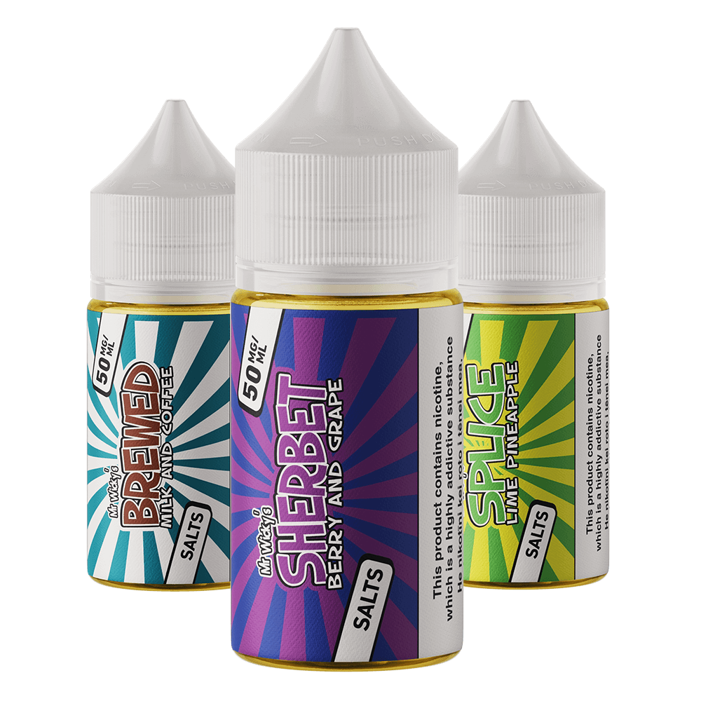 Mr. Wicky Salts Tasting Pack - Vapoureyes