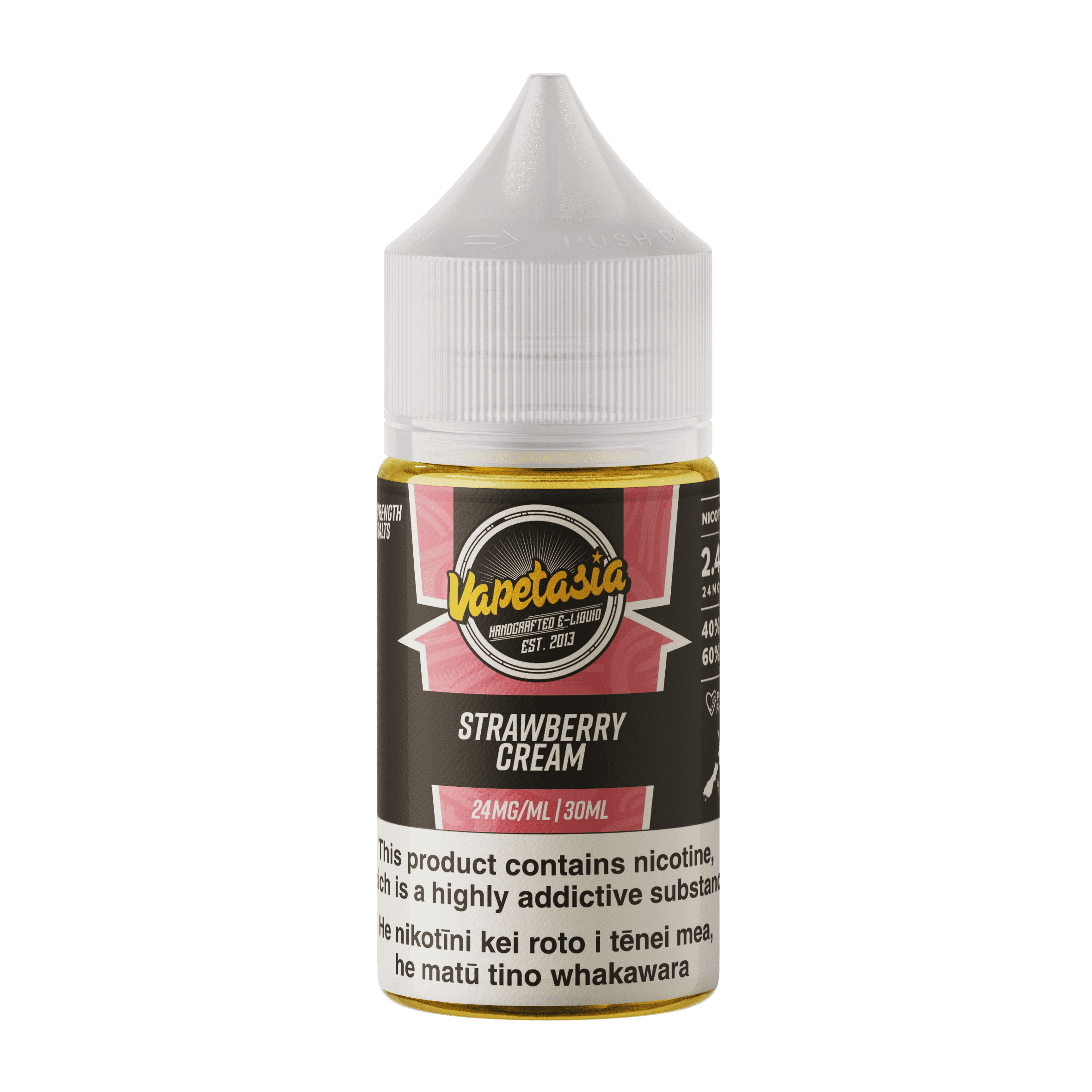 Vapetasia Salts - Strawberry Cream - Vapoureyes