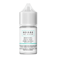 ECIG OZ Salts - Menthol - Vapoureyes