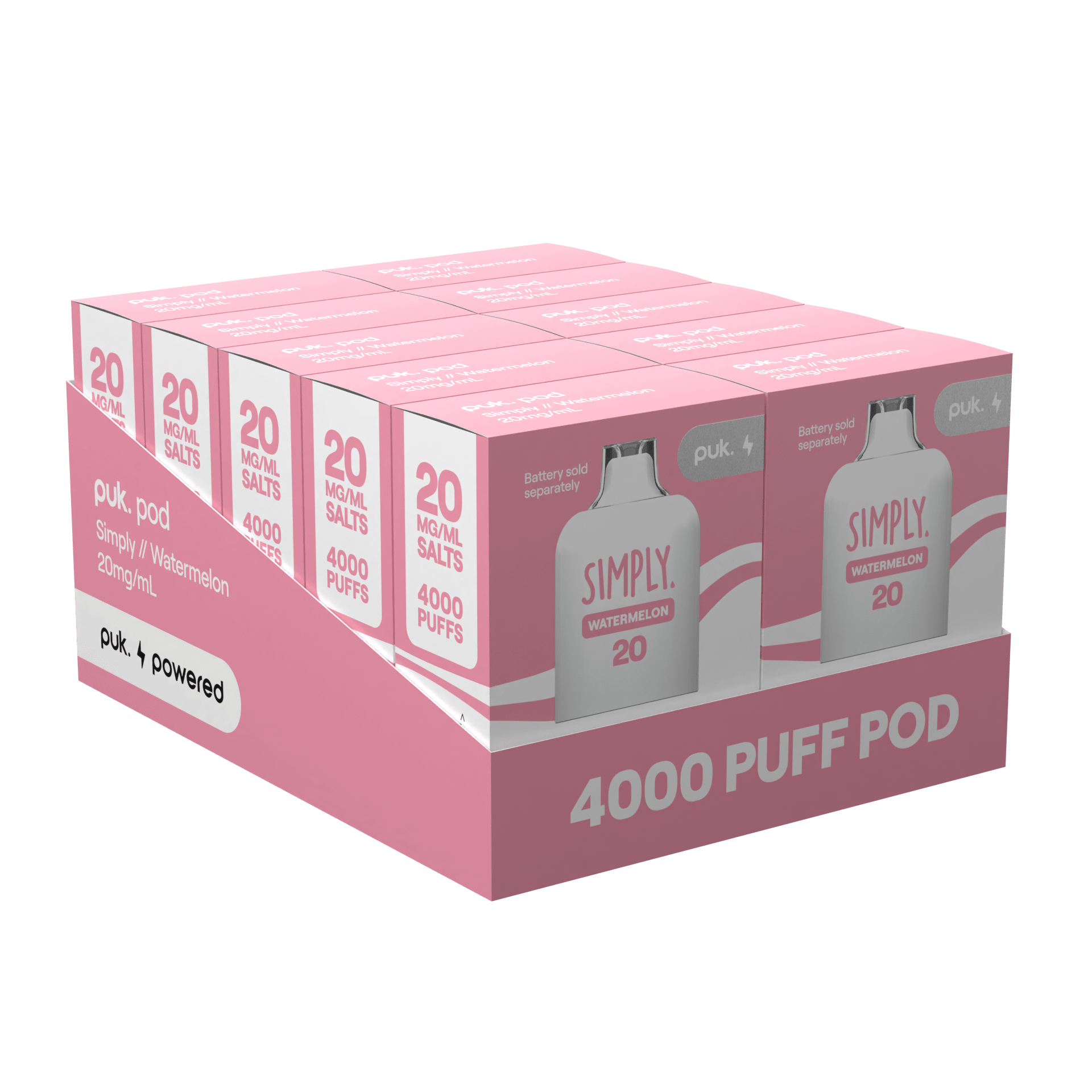 Simply - puk. Pod Carton - Watermelon