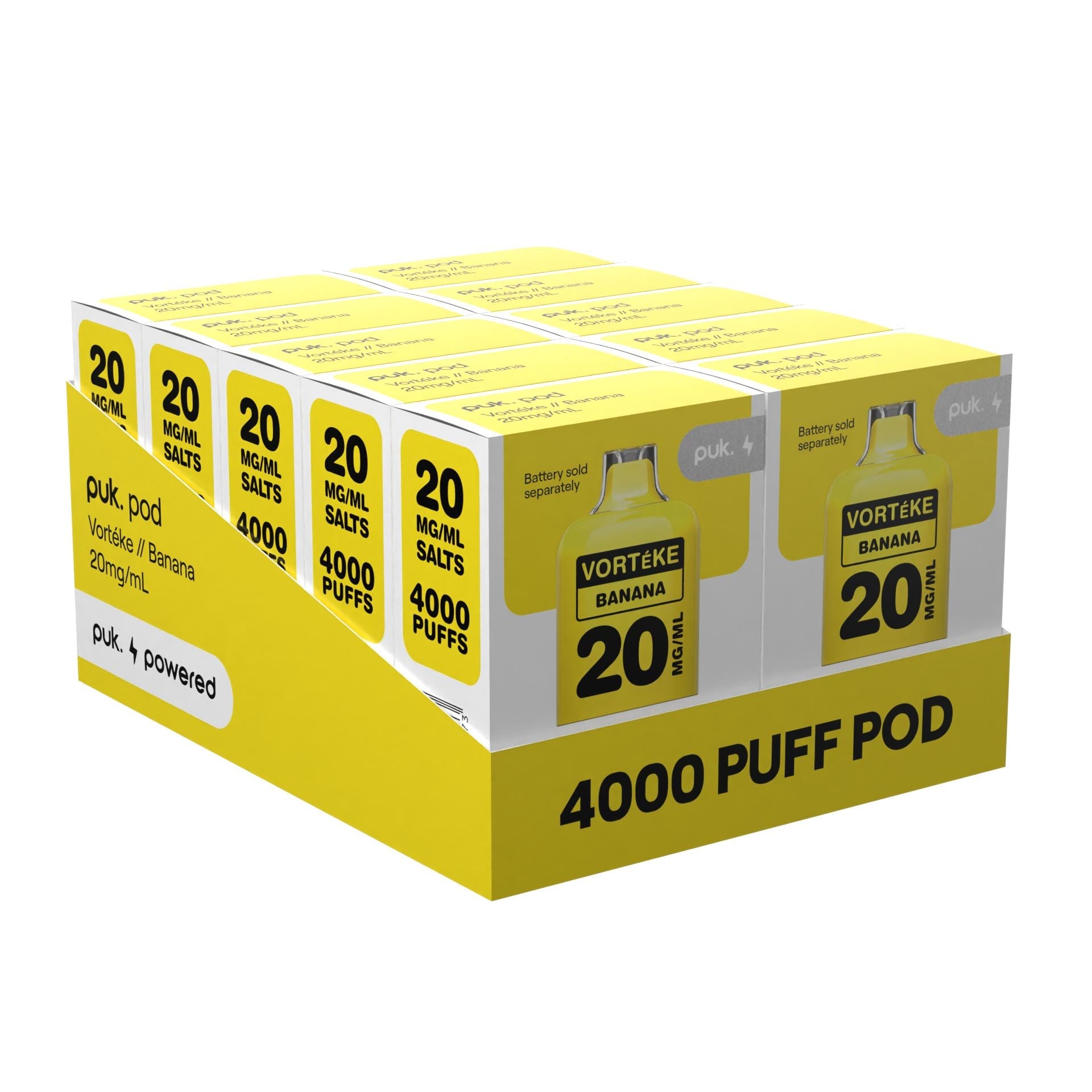 Vorteke - puk. Pod Carton - Banana