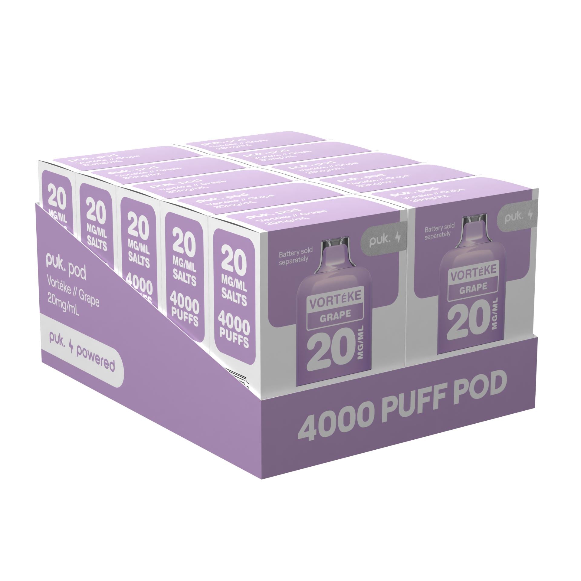 Vorteke - puk. Pod Carton - Grape