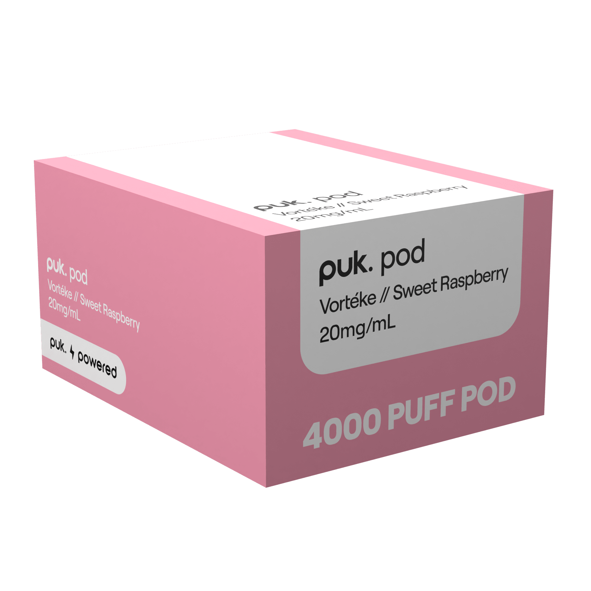 Vorteke - puk. Pod Carton - Sweet Raspberry